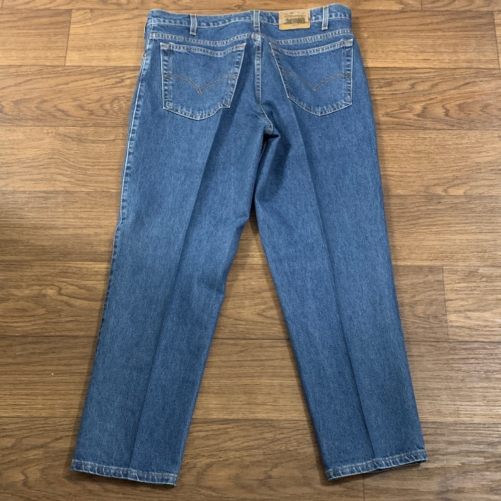 Vintage Levi's Blue 540  Straight Jeans Timeless Style 38x29